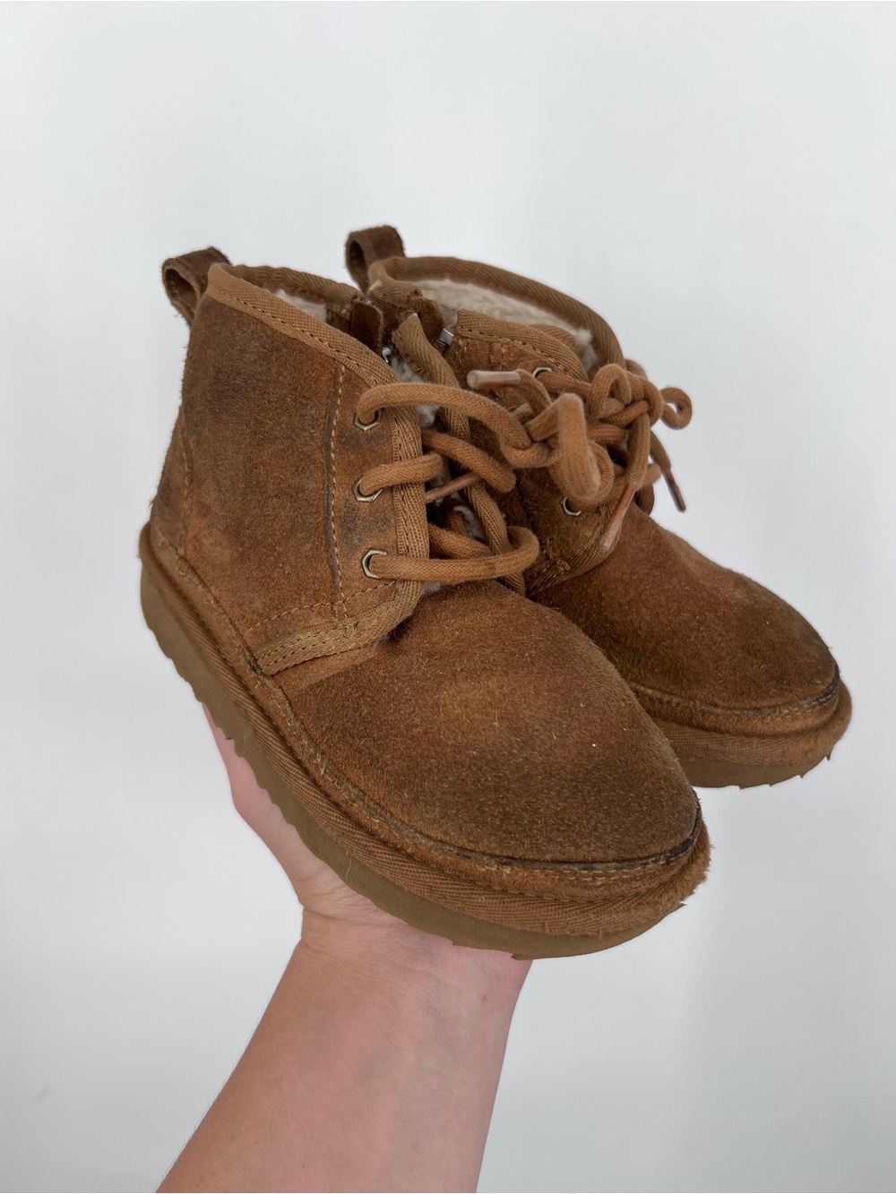 UGG Toddler Neumel II Chukka Boots Brown Booties Size 10